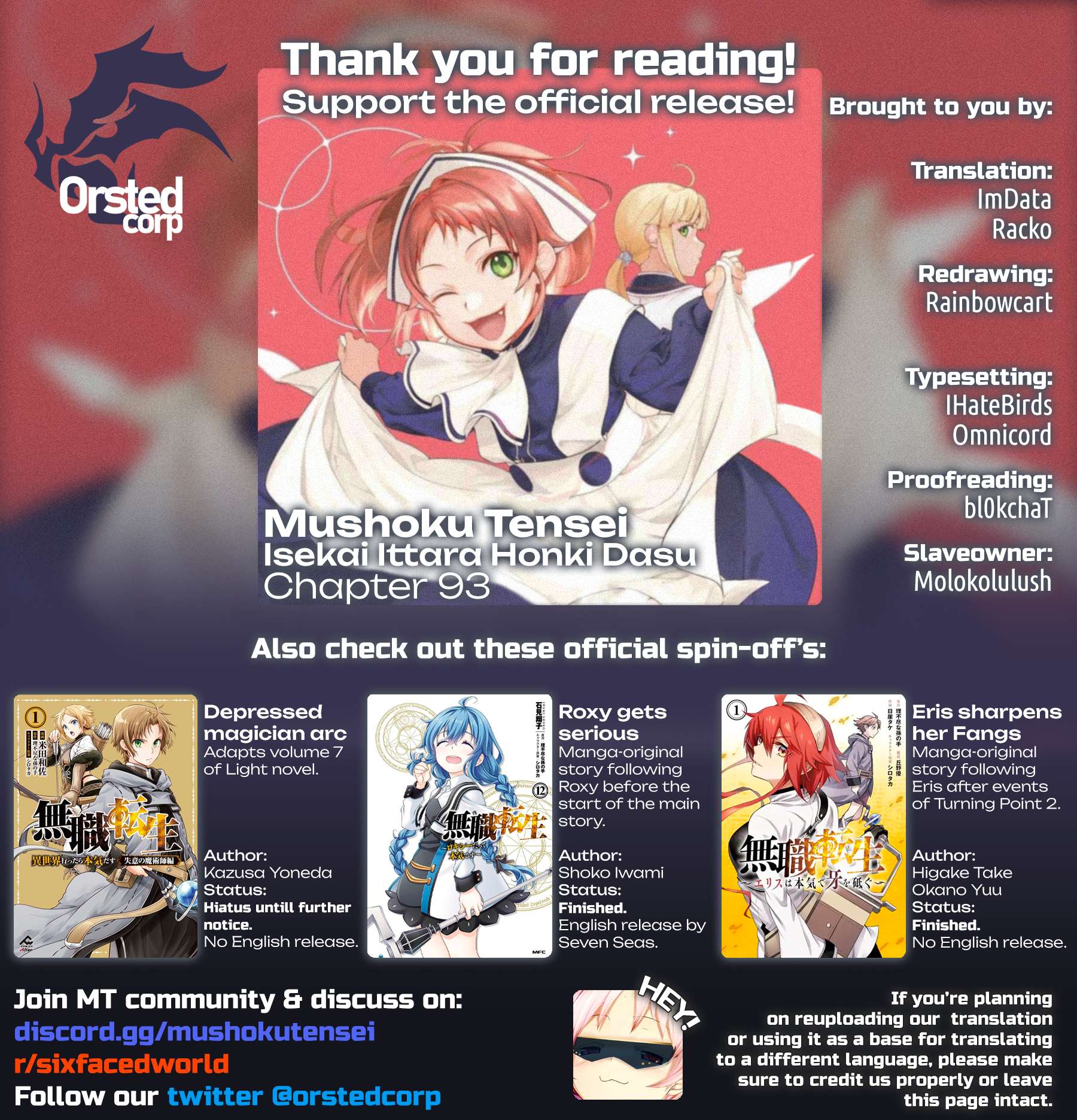 Jobless Reincarnation, Chapter 93 image 23